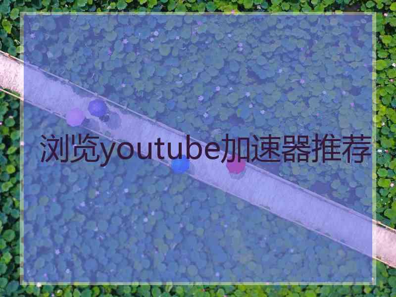 浏览youtube加速器推荐